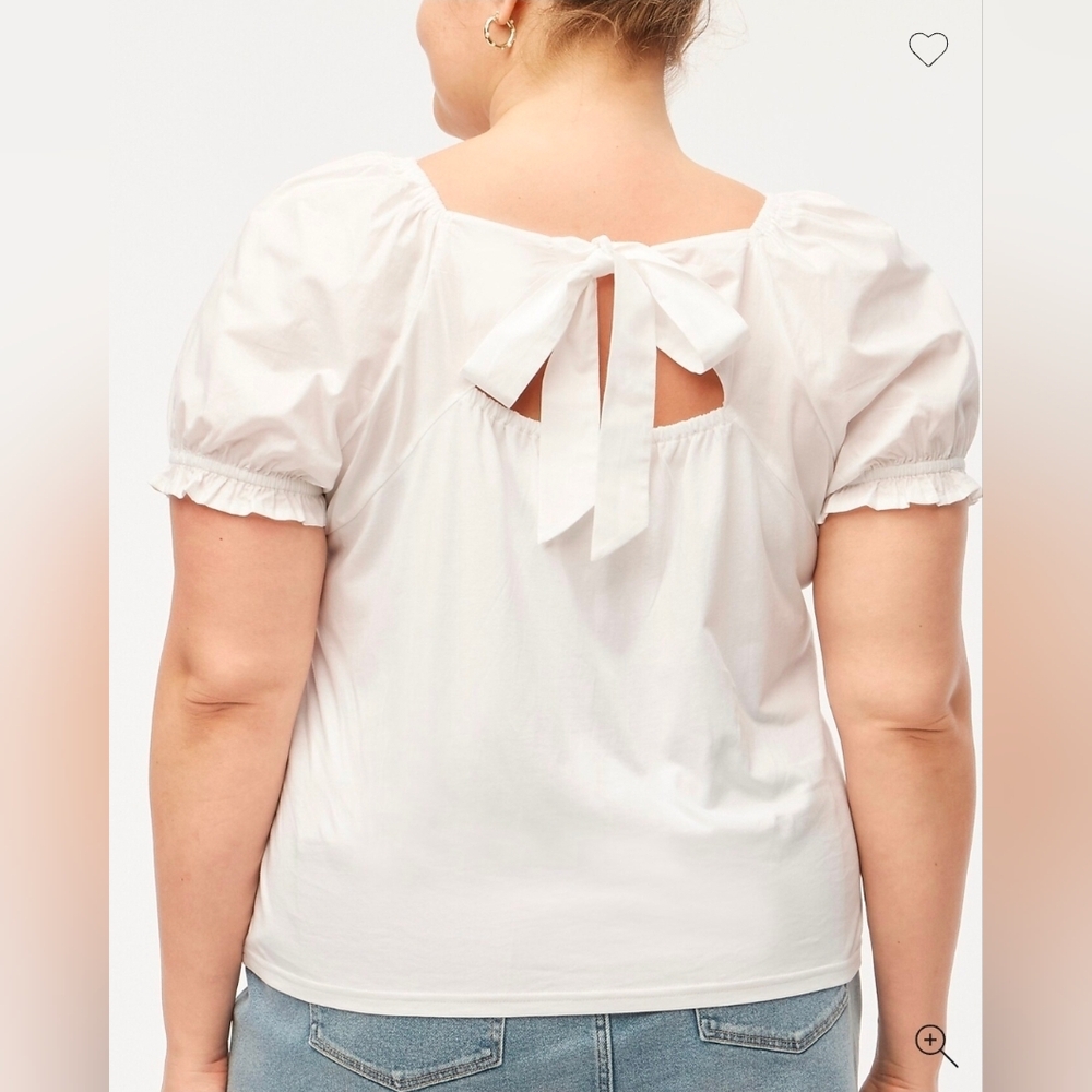 J. Crew Tie Back Tee - Picture 2 of 5